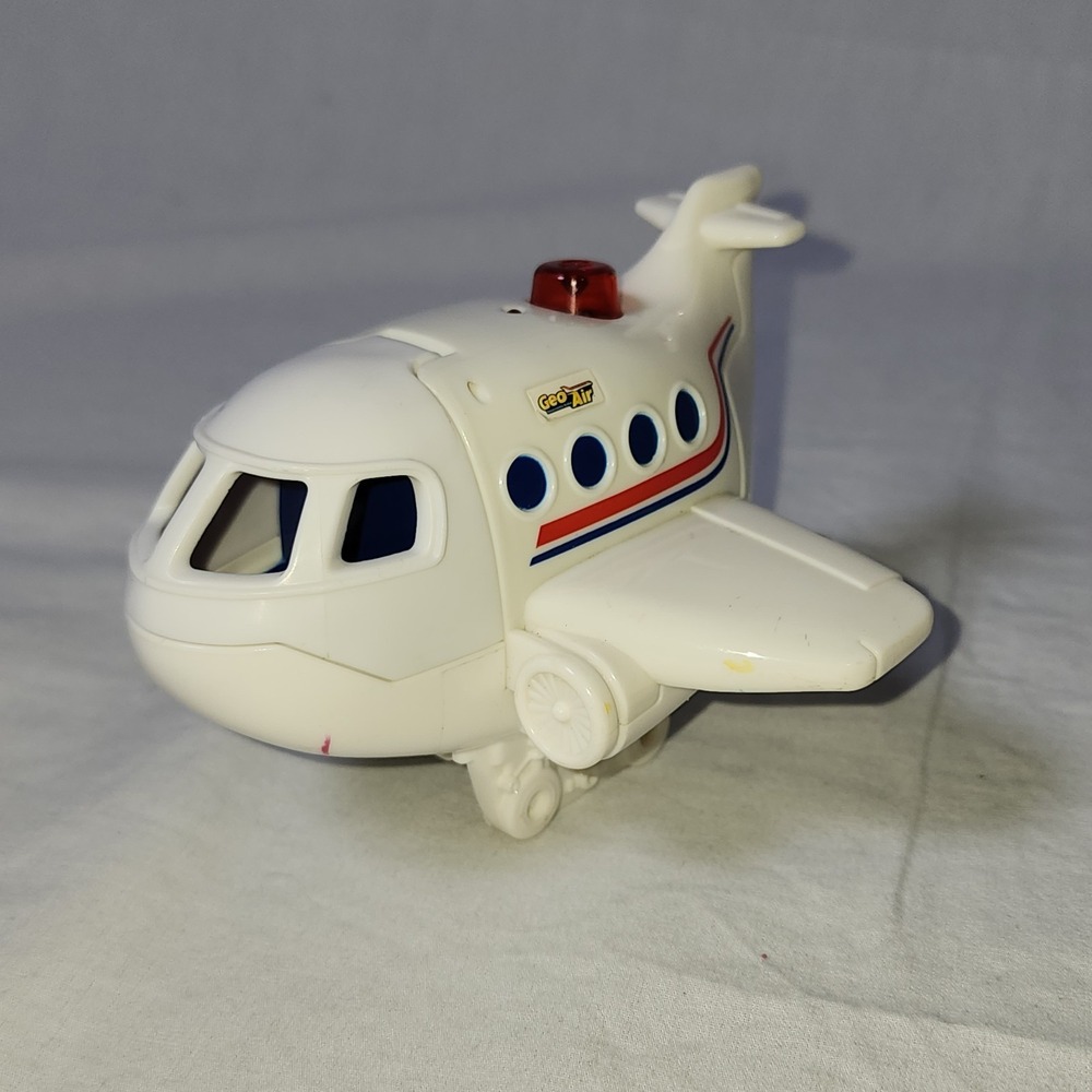 Fisher Price GeoTrax GeoAir RC Plane ONLY NO142 Vintage Not Tested Mattel